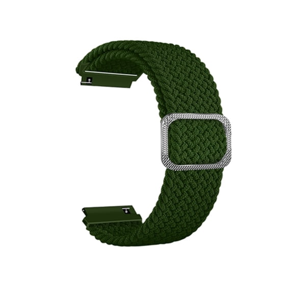 RRJ Stretchy Loop Watch Bands, Nylon Woven Elastic Replacement Strap for Watch 2 Pro, 22mm Adjustable Breathable No-Buckle Band for Men Women, Comfortable Fitness Tracker Accessory