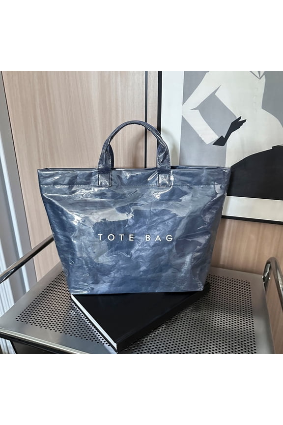 Waterproof Messenger Bag, Tear-Proof Large-Capacity Crossbody Tote For Commute Travel, Durable Tech Fabric Laptop Bag, Lightweight Water-Resistant Shoulder Bag For Men Women