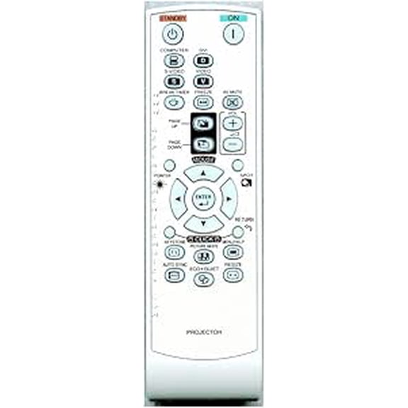 RRMCGA581WJSA Replaced Remote fit for Sharp Projector XR-30S, XR-30X, XR-40X