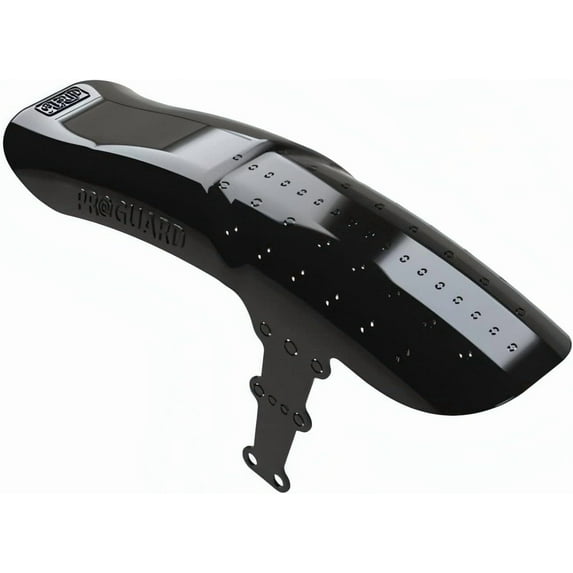 RRP Rapid Racer Products Unisex Adult ProGuard Rear Mudguard - Black, N/A