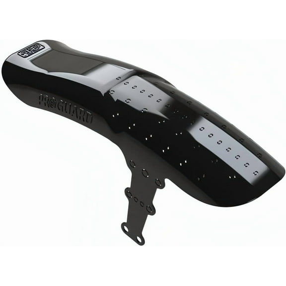RRP Rapid Racer Products Unisex Adult ProGuard Rear Mudguard - Black, N/A