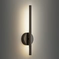 thumbnail image 1 of RRTYO Modern Industrial Minimalist Metal LED Integrated Linear Strip Wall Light Sconce 17.7 in. 3000K - Black, 1 of 5