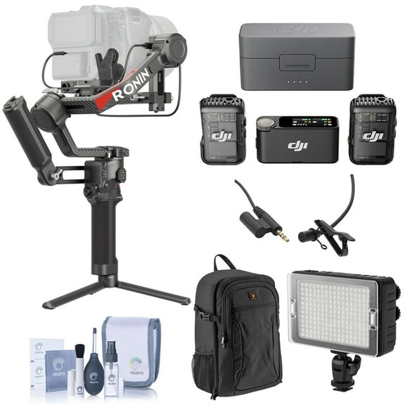 DJI RS 4 Pro Combo, Bundle with Complete Kit