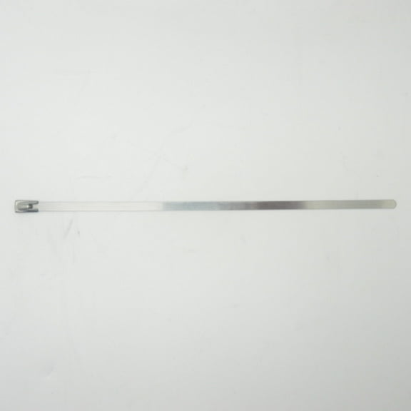 RS Pro 1595357 7.9 x 0.2 in Stainless Steel Cable Ties