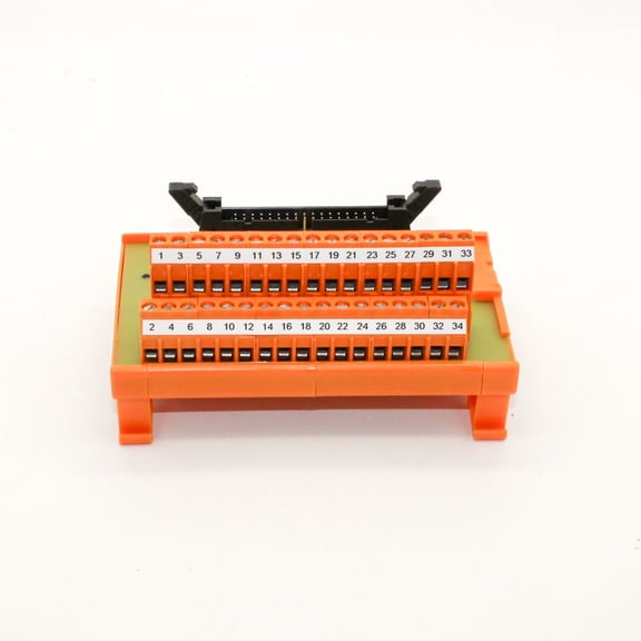 RS Pro 424462 IDC Connector DIN Rail Mount 34 Pole 50V 1A Interface Module