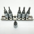thumbnail image 1 of RS Pro 6 Piece 1/4" Hexagon Driver Socket Bit Set 2620218, 1 of 2