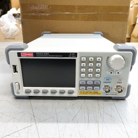 RS Pro 80MHz Max 1 µHz Min Arbitrary Waveform Generator 123-6463 RSDG5082