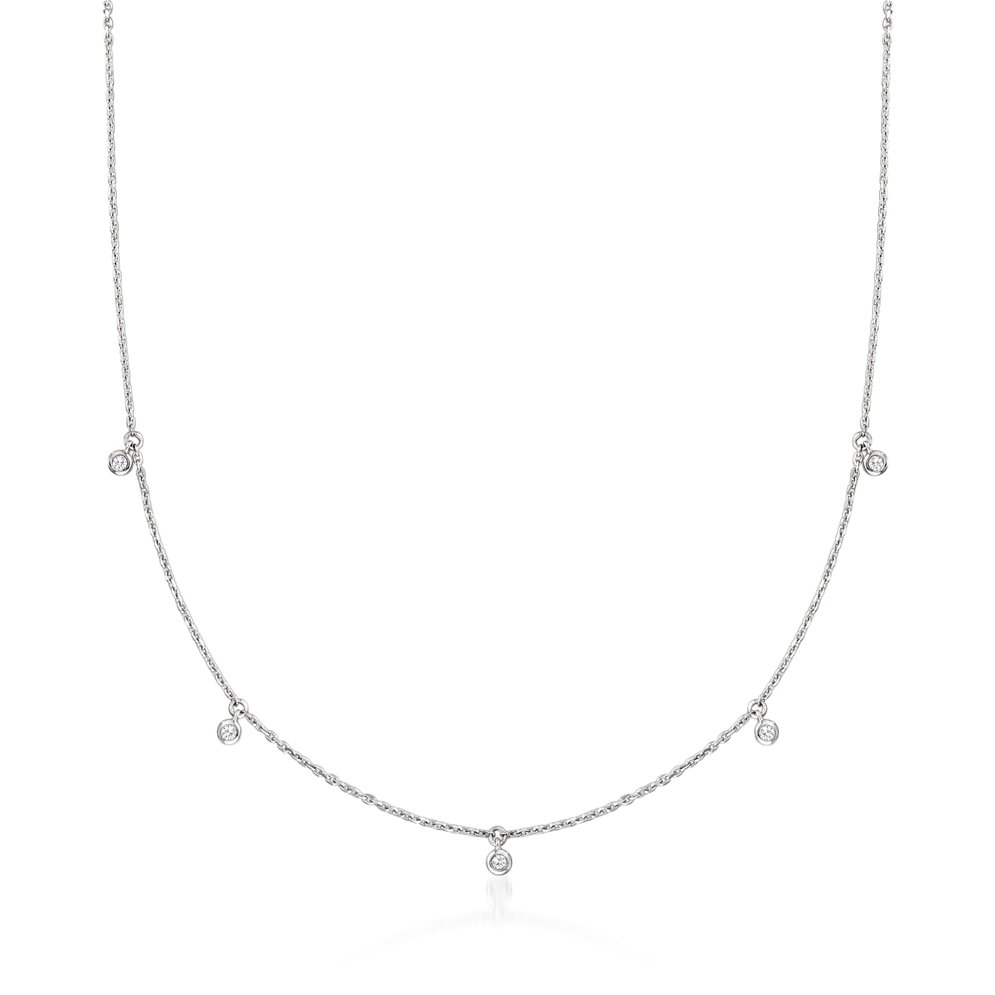 Ross simons sale diamond necklace