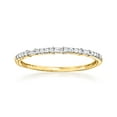 thumbnail image 1 of Pure Collection by Ross-Simons 0.10 ct. t.w. Diamond Ring in 14kt Yellow Gold, Women's, Adult, 1 of 5