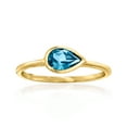 thumbnail image 1 of Pure Collection by Ross-Simons 0.70 Carat London Blue Topaz Ring in 14kt Yellow Gold, Women's, Adult, 1 of 5