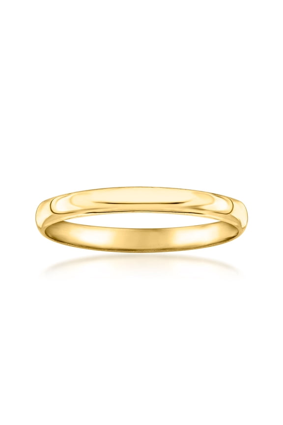 Pure Collection by Ross-Simons 14kt Yellow Gold Polished Ring, Women's, Adult