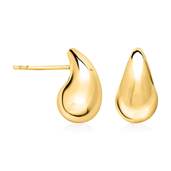 Pure Collection by Ross-Simons 14kt Yellow Gold Small Teardrop Earrings, Women's, Adult