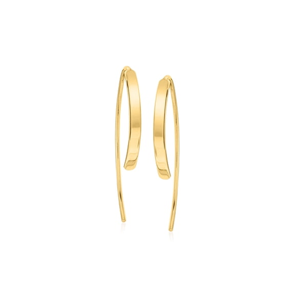 Pure Collection by Ross-Simons 14kt Yellow Gold Threader Earrings, Women's, Adult
