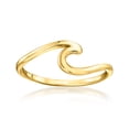 thumbnail image 1 of Pure Collection by Ross-Simons 18kt Gold Vermeil Wave Ring, Women's, Adult, 1 of 6