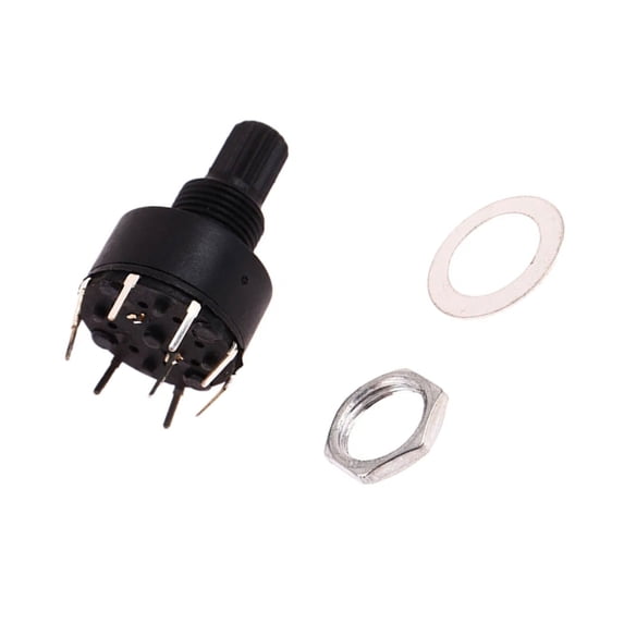 RS16 Band Switches 16MM Rotary Band Switches 15MM Axes Band Switches 1Poles 5/6/8 Position 2Poles 3/4 Position
