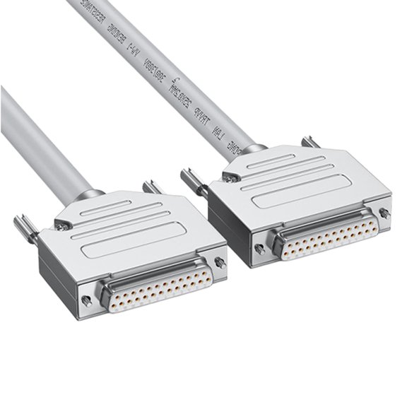RS232 Cable Extension Male to Female 25Pin Straight Through Extension Cable Replacement For Automation Application