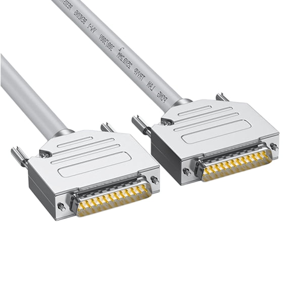 RS232 Cable Extension Male to Female 25Pin Straight Through Extension Cable Replacement For Automation Application