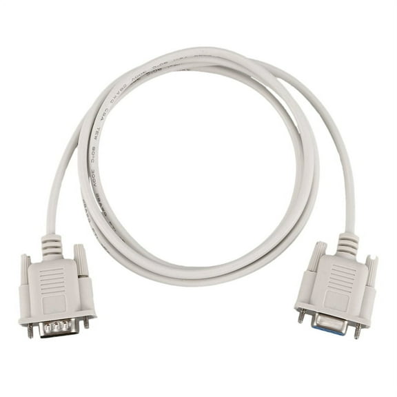 RS232 DB9 9 Pin Male to Female Serial Port Cable 1.