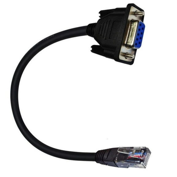 RS232 Port To RJ45 Ethernet Consoles Cable For IT Professional Networking Setups