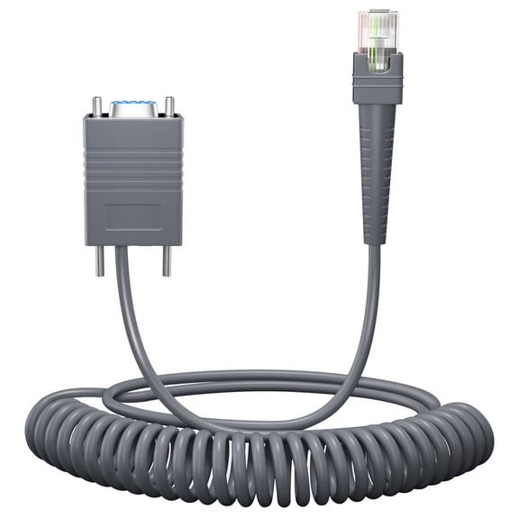 RS232 to RJ45 (5m) Cable For LS1203, LS2208/AP, LS2207, LS4008I, LS4208, LS3008, LS3408, LS3408-FZ, LS4278, LS3478, LS3578 Efficient Data Transfer Easy To Use For Retail And Warehouse Environments