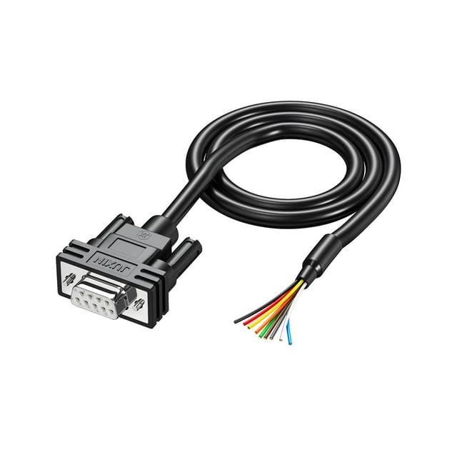 RS232 Serial Extension Cable Single Female Head DB9 Shielded Cable D