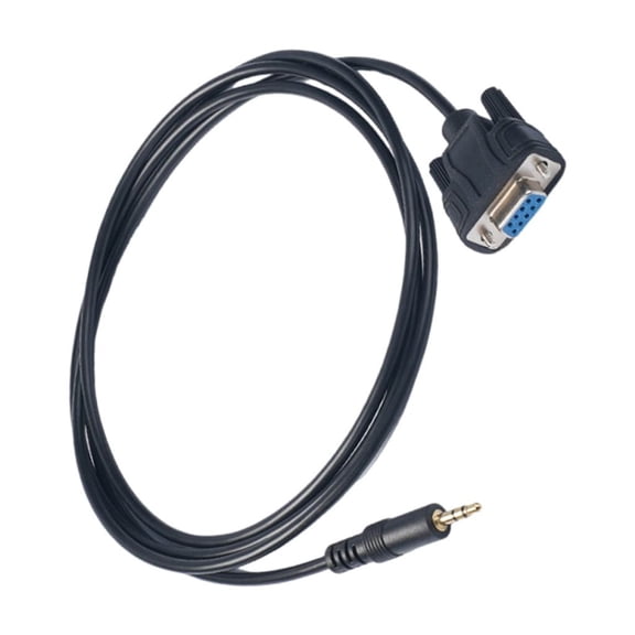 RS232 to 3.5mm Male Plug Adapter Cable 9Pin Female 3.5mm/1/8inch Connectors for Stereo and Communication Equipment