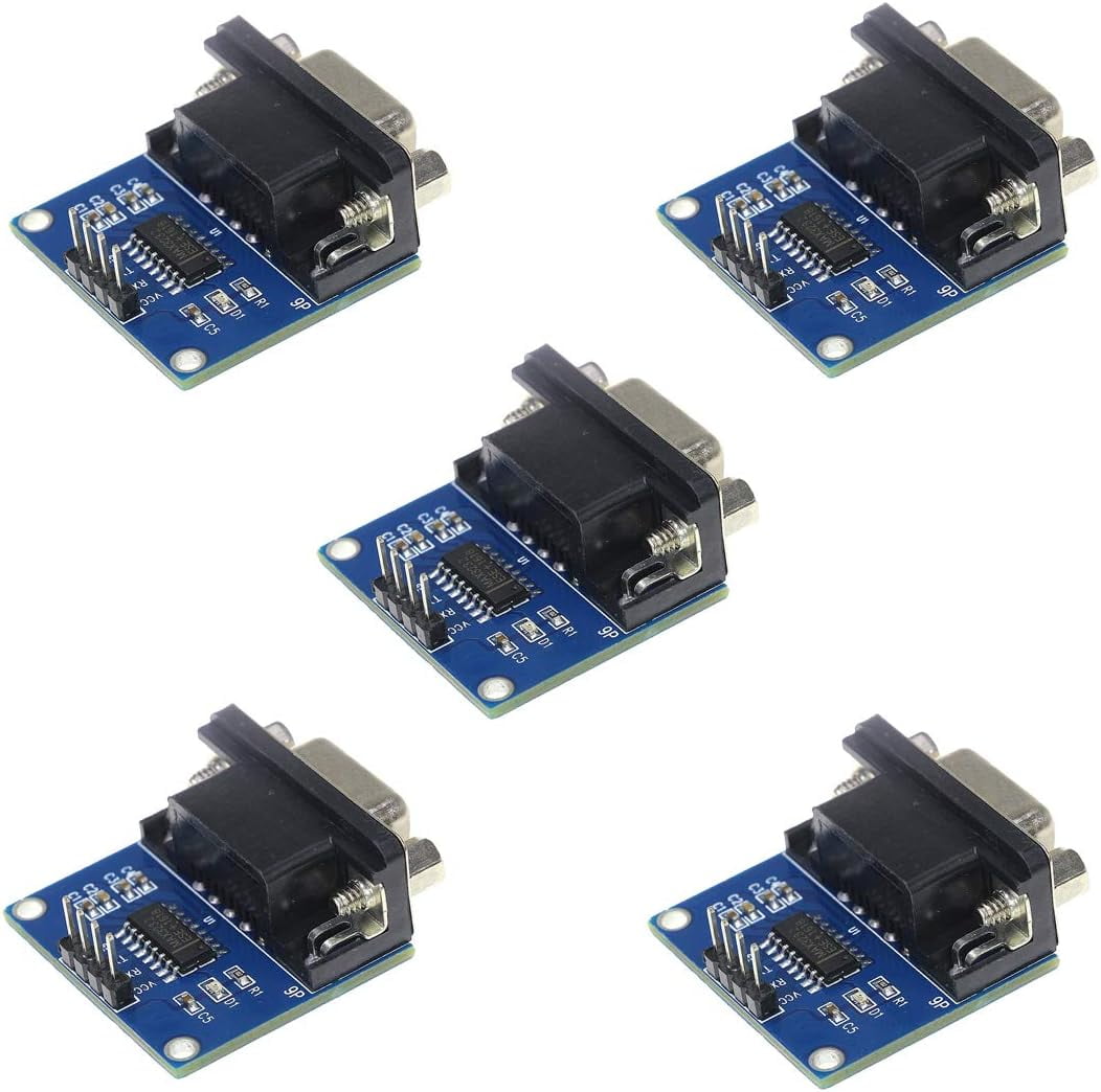 RS232 to TTL Converter Module COM Serial Port Board MAX3232 MAX232CSE ...