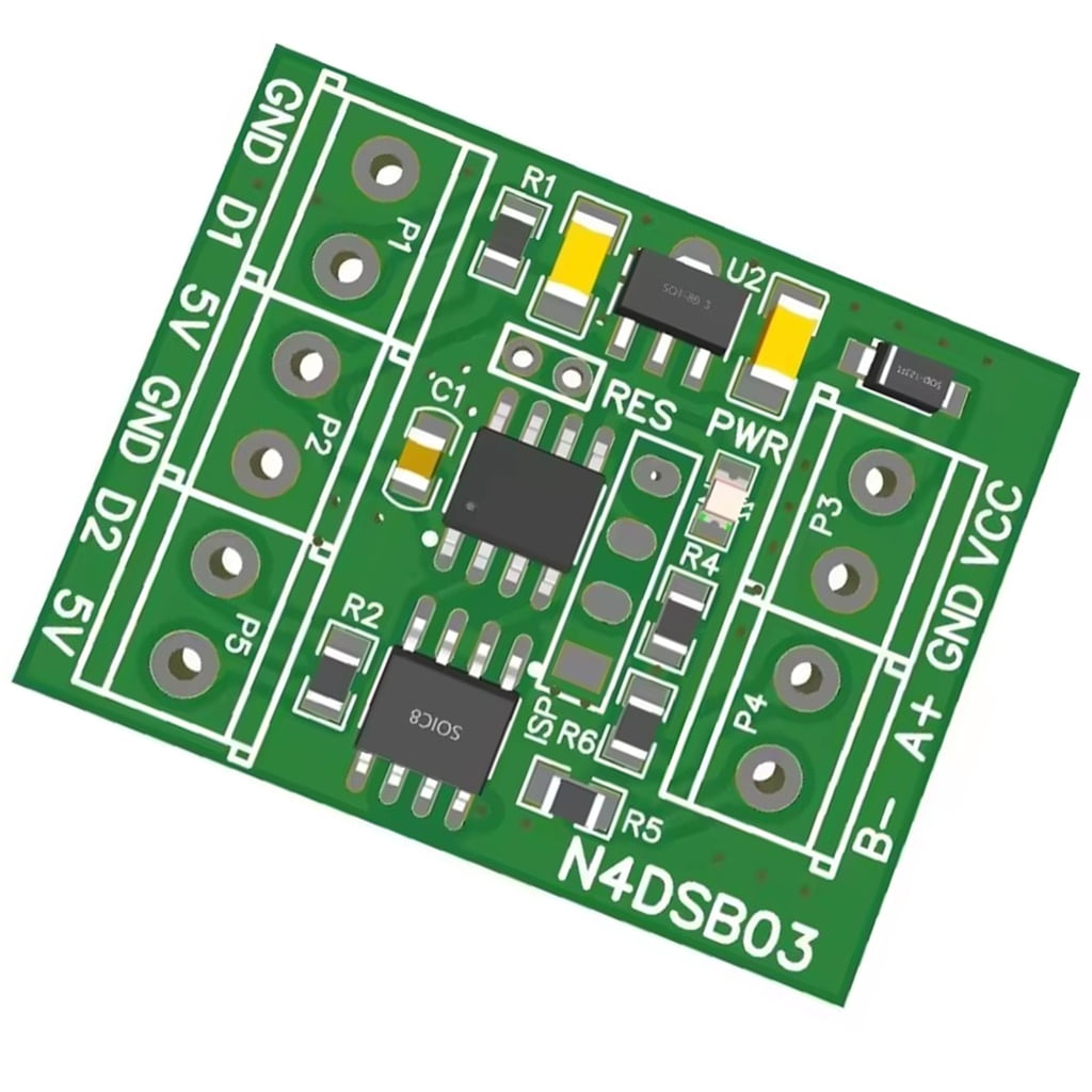 Collector Panel Sensor RS485 Digital Temperature Collector Module -55-125℃ DS18B20 Sensors for ...