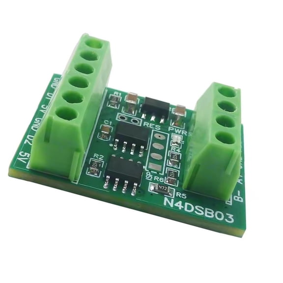RS485 Digital Temperature Collector Module -55-125℃ DS18B20 Sensors for Thermostat Home DS18B20 Outdoor Measurement