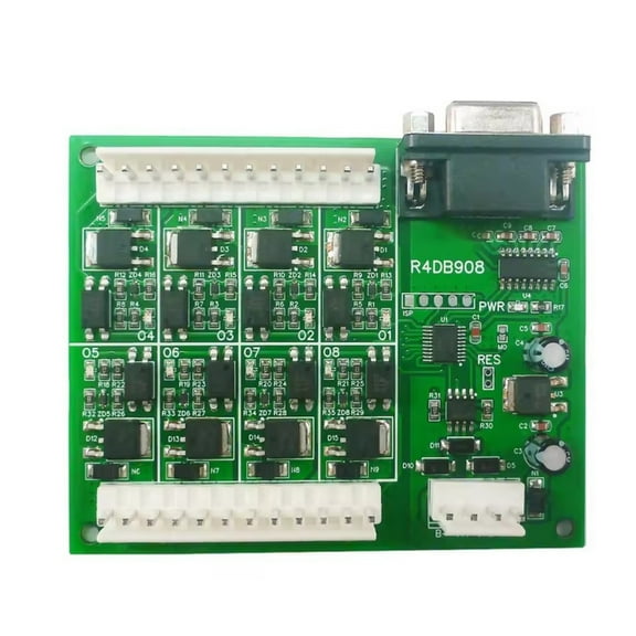 RS485 RS232 Two Bus Interfaces Module 8Channel Solid States Relays Output for LED Motor Control