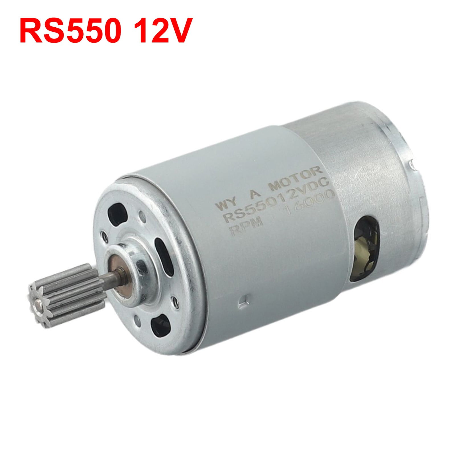 Kids Ride On Car Gearbox Motor - RS390 Electric Motor Gearbox 6V/12V For Power Wheels & Toy Cars
