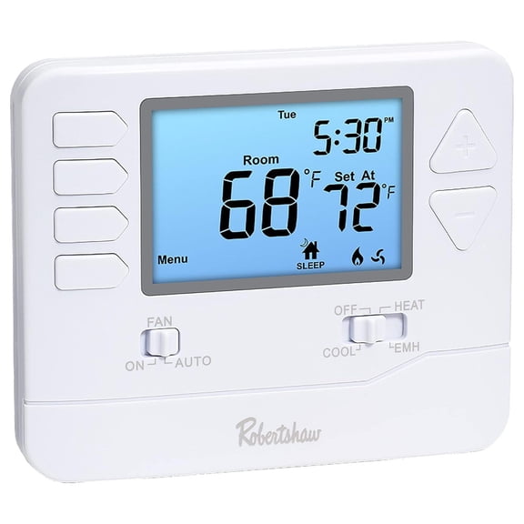 RS8210 Pro Series Non-Programmable Thermostat, Multi-Stage, 2 Heat / 1 Cool