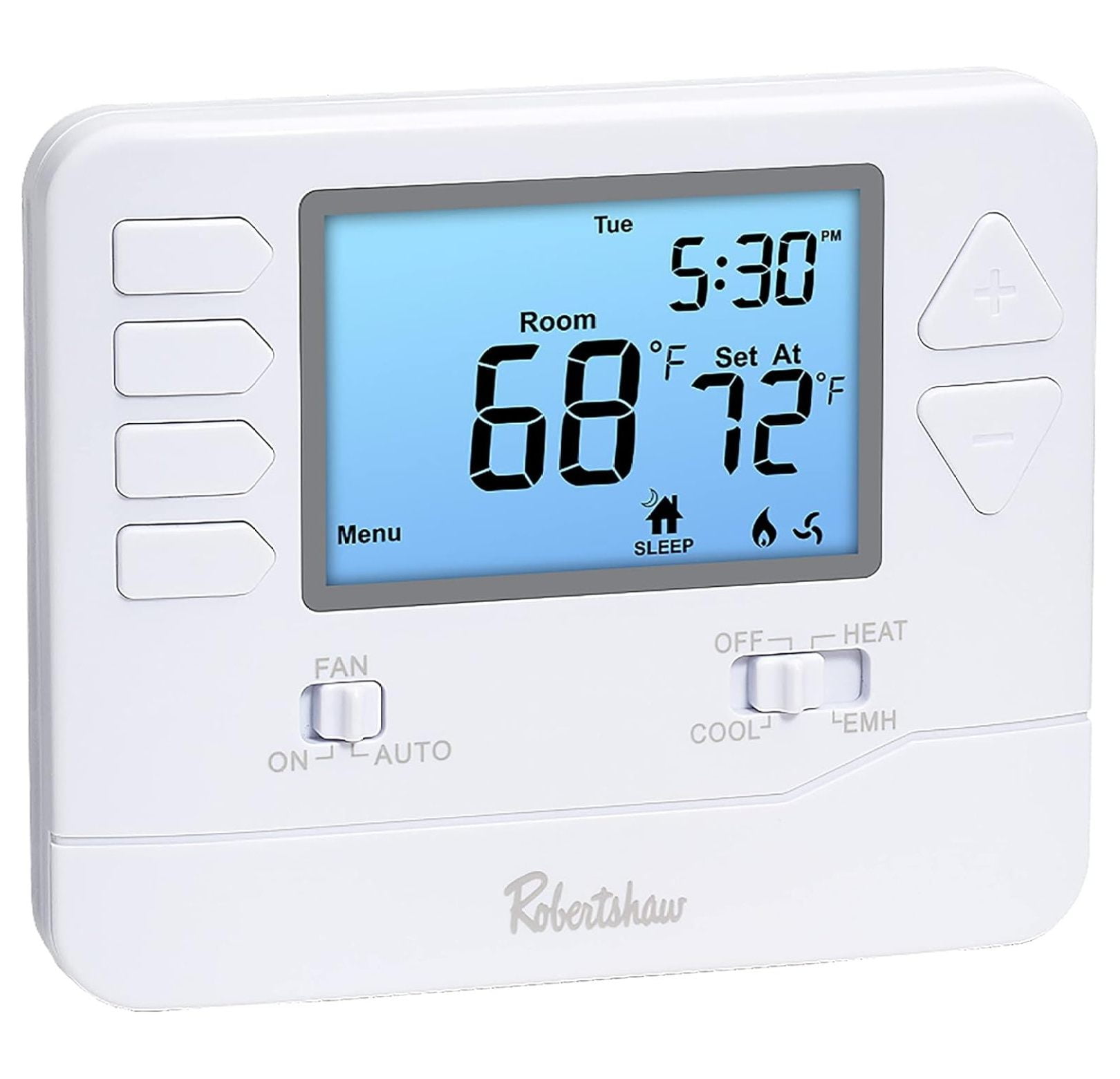 White Digital Low Voltage Non-Programmable Thermostat