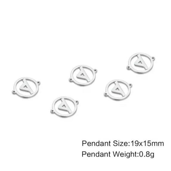 RSAMD 10 pcs/lot Odin Nordic Viking 24 Runes Charm Stainless Steel DIY Making Pendant-Thurisaz