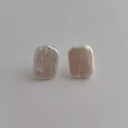 thumbnail image 1 of RSAMD 1Pair Light Luxury Colorful Square Pearls Ear Stud Vintage Fashion Earrinjo, 1 of 7