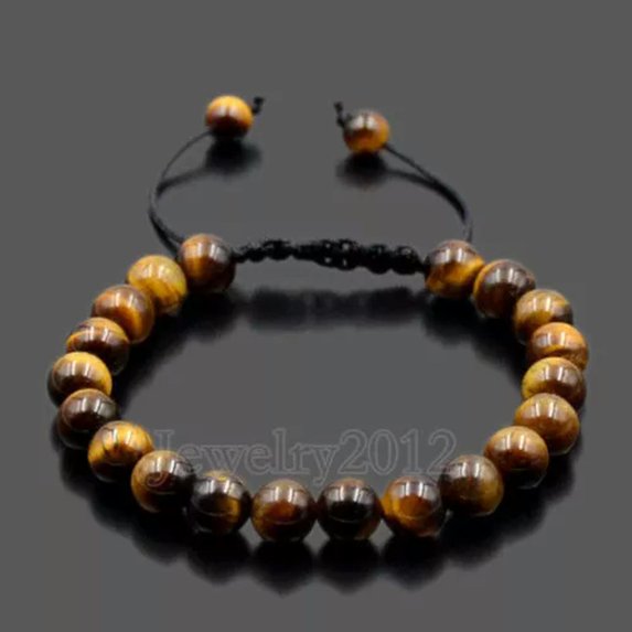 RSAMD 2023 New Cross Beaded Rosary Adjustable Black Lava Bead Men Fashion Bracelets-026-9