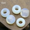 thumbnail image 1 of RSAMD 5*12mm Large Hole Loose Rondelle European Beads Bracelet Jewelry Making Charms-Opal-5PCS (Random Pick), 1 of 9