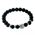 thumbnail image 1 of RSAMD 8MM 7 Chakra Men's Hematite Natural Stone Lion Buddha Beaded Charm Bracelet Gift-530-2, 1 of 9