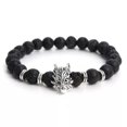 thumbnail image 1 of RSAMD 8MM 7 Chakra Men's Hematite Natural Stone Lion Buddha Beaded Charm Bracelet Gift-531-2, 1 of 2
