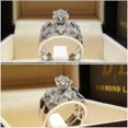 thumbnail image 1 of RSAMD Fashion Women Crystal Ring Set Wedding Bridal Jewelry Gift Size 5-11-10-#35, 1 of 4