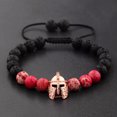 thumbnail image 1 of RSAMD Luxury Crown Natural Stone Matte Black Charm Men's Copper Bead Fashion Bracelets-L002-5, 1 of 3