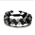 thumbnail image 1 of RSAMD 8MM Tiger Eye Bracelet Healing Natural Stone Bead Adjustable Unisex Yoga Braclet-15, 1 of 8