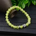 thumbnail image 1 of RSAMD Natural Gemstone Beads Buddha Head Beaded Men Womens Lava Bead Handmade Bracelet-187-C, 1 of 3