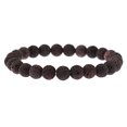 thumbnail image 1 of RSAMD Natural Gemstone Beads Buddha Head Beaded Men Womens Lava Bead Handmade Bracelet-328-4, 1 of 3