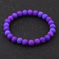 thumbnail image 1 of RSAMD Natural Gemstone Beads Buddha Head Beaded Men Womens Lava Bead Handmade Bracelet-328-5, 1 of 3