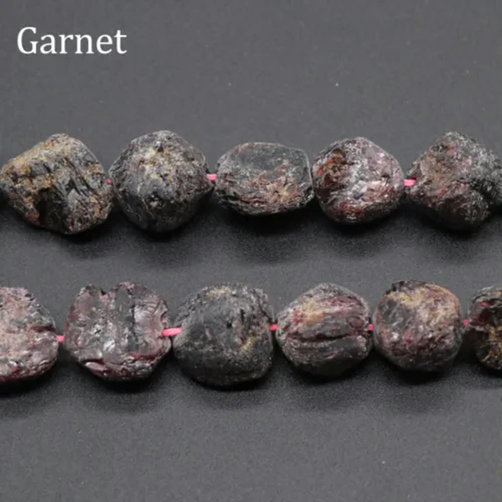 RSAMD Natural Rough Raw Stone Loose Beads 15-20mm Crystal Nugget ...