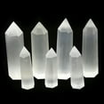 thumbnail image 1 of RSAMD Natural Selenite Column Crystal Stone Hexagonal Single Pointed Energy Moroccan-7-9cm, 1 of 9