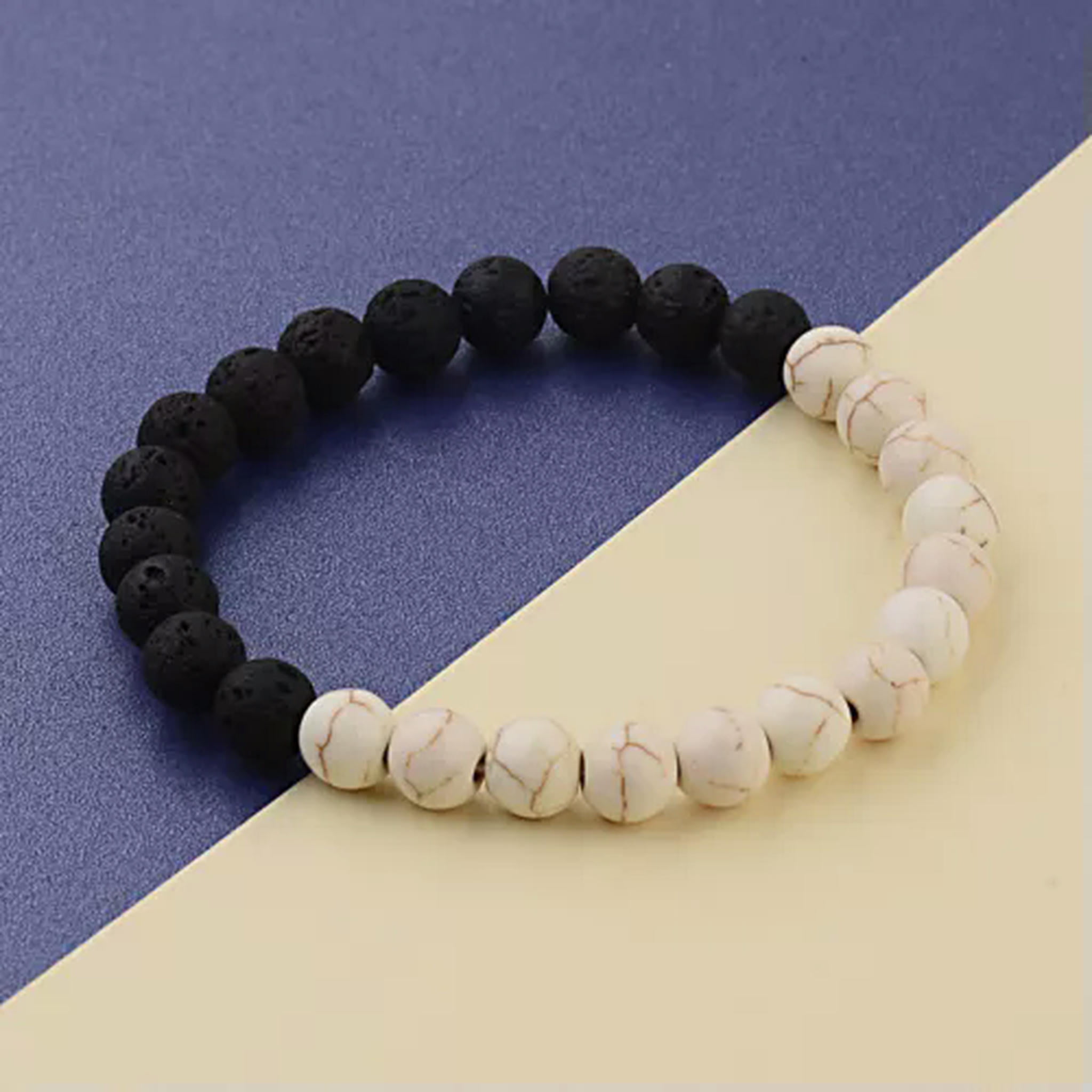 12Pcs Natural Gemstone Bracelets - 8mm Beads, Stretch, For Men & Women, Healing Crystals