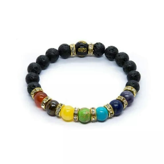 RSAMD Tibetan Beads Carve Mantra Bracelet Men Vintage Buddhist Meditation Jewelry-Style-10