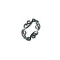 thumbnail image 1 of RSAMD Vintage Filigree Flower Ring Women Stainless Steel Romantic Rings Jewelry Gift-9-Black, 1 of 9